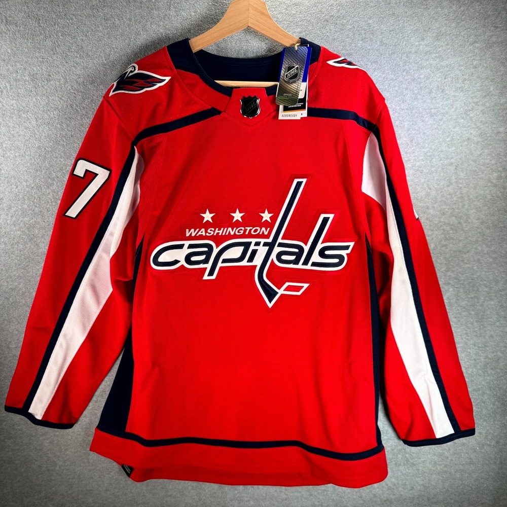 Adidas NHL Jersey Men's‎ 46 Red Washington Capitals T.J. Oshie #77 Pro Player